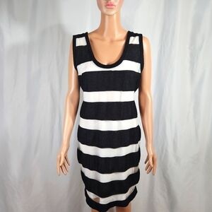Tracy Reese Black & White Dress Sz Large NWOT